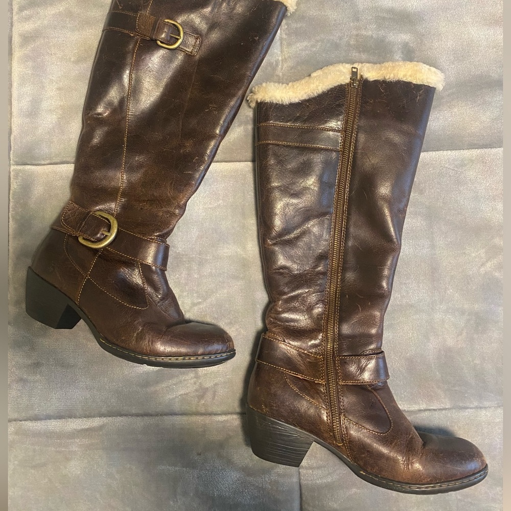 Born Full Sherling Boots